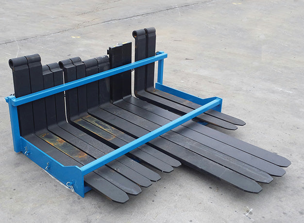 Fork Storage Rack for Forklift | 6-9 Pairs | Heavy-Duty Steel | Star Industries