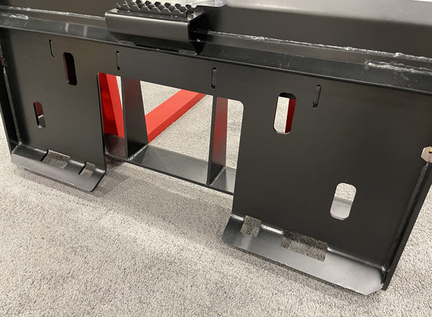Pallet Forks for Skid Steer | 42"-48" | Class 2 Compatible | Heavy-Duty Steel | Star Industries