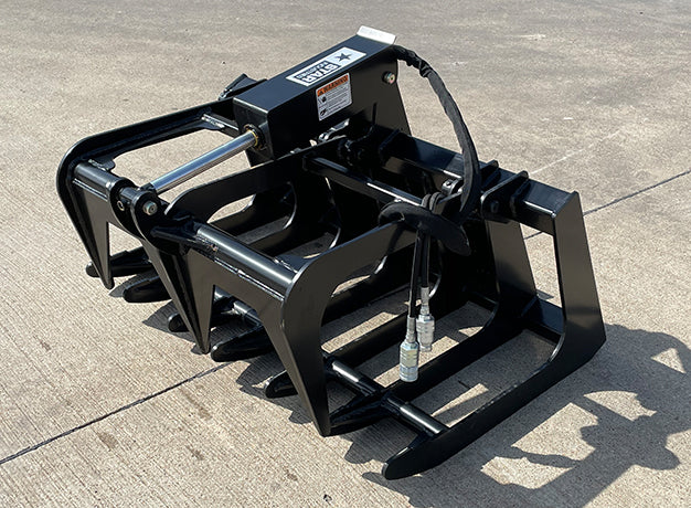 44" Root Grapple for Mini Skid Steer | Open Design | Star Industries