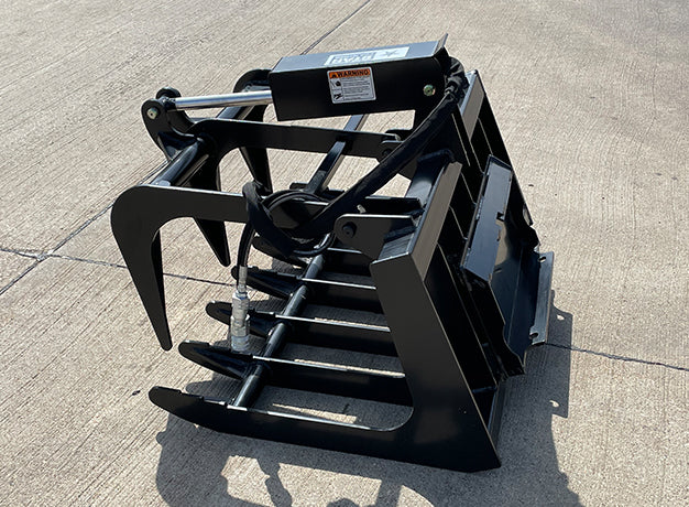 44" Root Grapple for Mini Skid Steer | Open Design | Star Industries