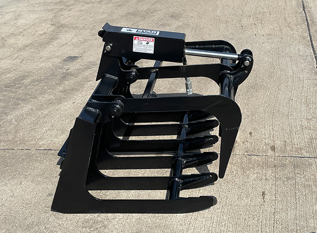 44" Root Grapple for Mini Skid Steer | Open Design | Star Industries
