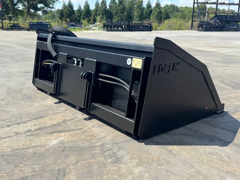 Mini Skid Steer / Compact Tractor Front Dump Bucket – High-Reach Loading for Taller Trucks