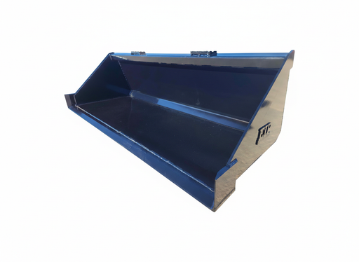 EIP Skid Steer Low Profile Bucket with durable powder-coated finish, ideal for grading and material handling.