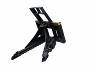 Tree puller on john deere tractor