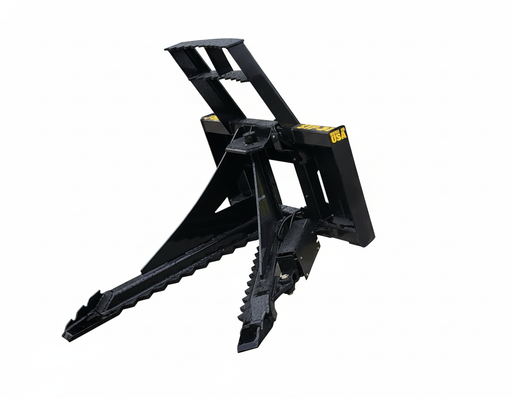 Tree puller on john deere tractor