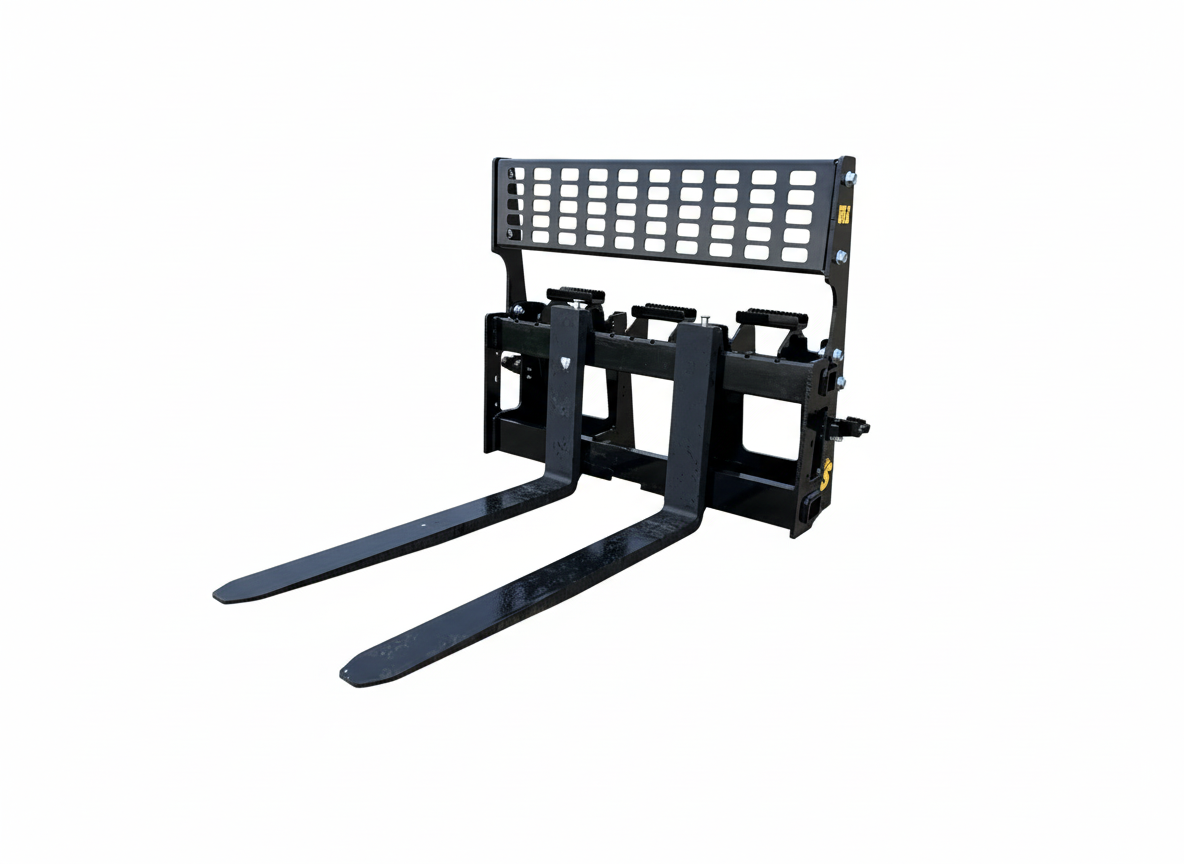 Skid Steer Pallet Forks | Forge Claw