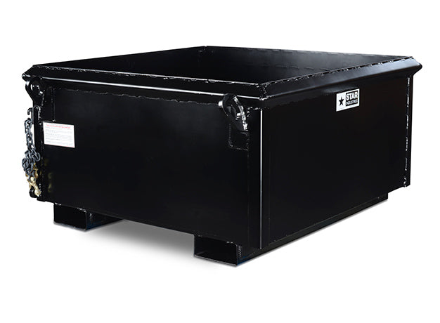 Crane Lift Box for Crane | 4,000 lb | 10-Gauge Steel | Four-Point Rigging | Star Industries