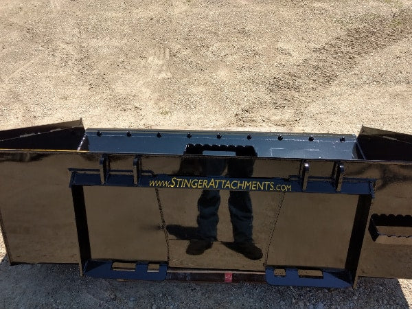 Material Bucket Attachment by Stinger Attachments