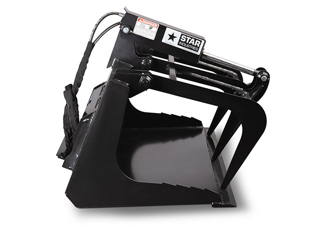 44" Root Grapple for Mini Skid Steer | Open Design | Star Industries