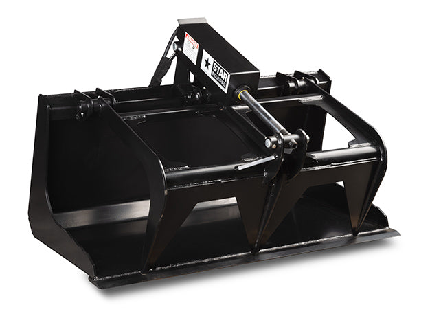 44" Root Grapple for Mini Skid Steer | Open Design | Star Industries
