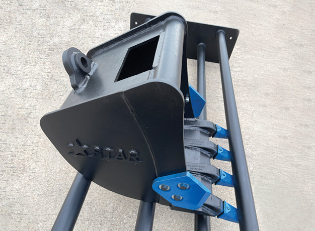 Mini Excavator Bucket for Mini Excavator | 10"-36" | Heavy-Duty Steel | Universal Quick Attach | Star Industries