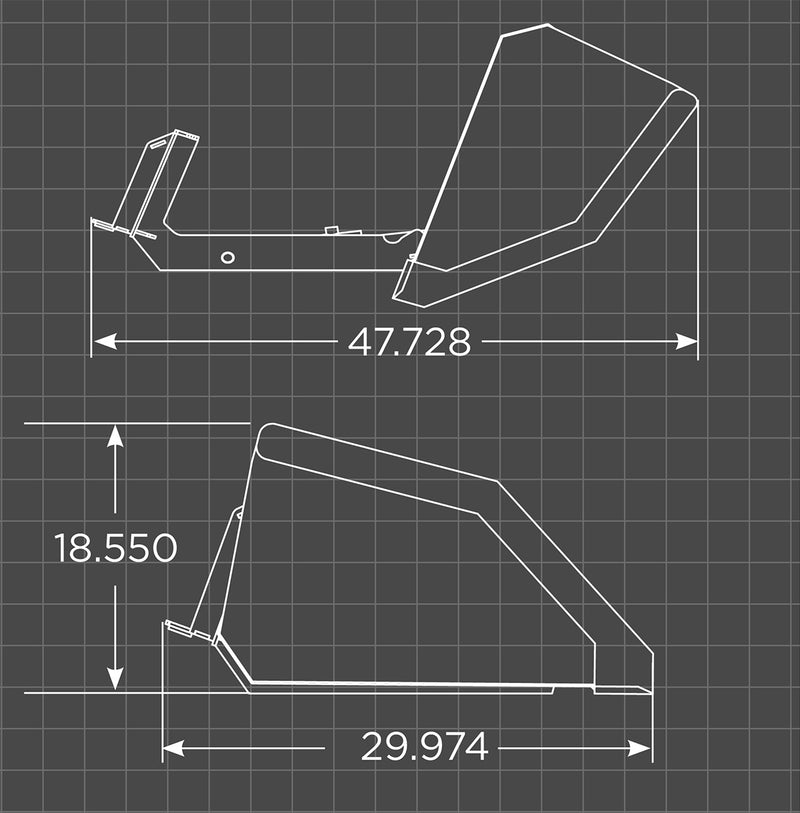 Mini Front Dump Bucket Schematic
