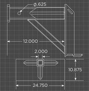 Mini Reese Hitch Adapter Schematic