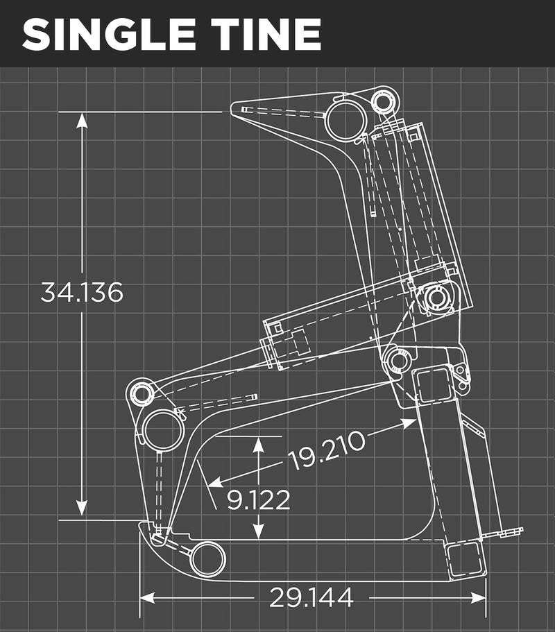 Root Grapple Single Tine