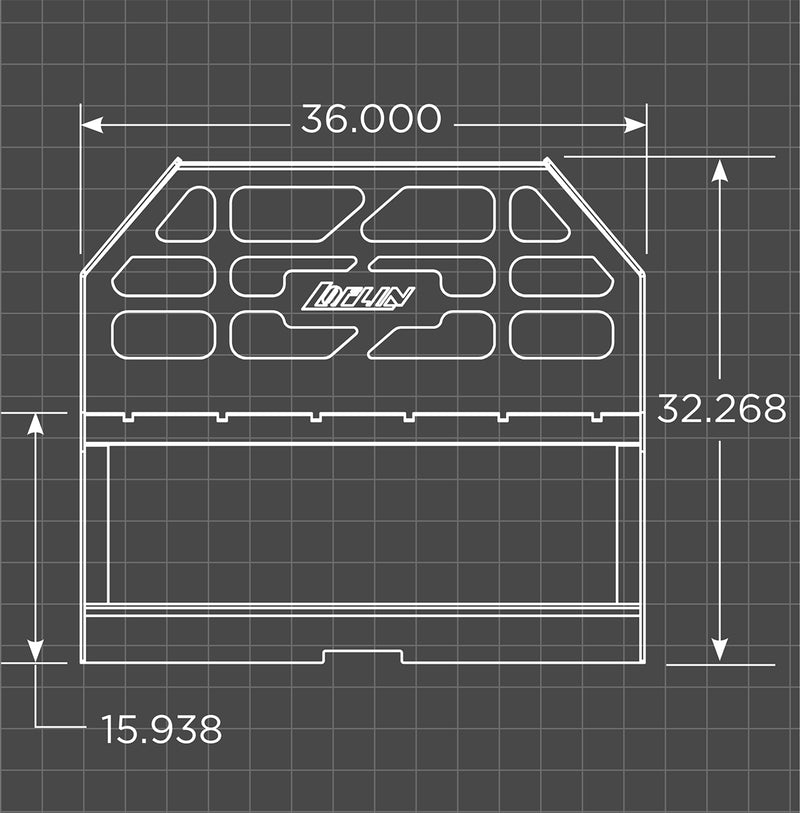 Mini Skid Steer Fork Frame Schematic