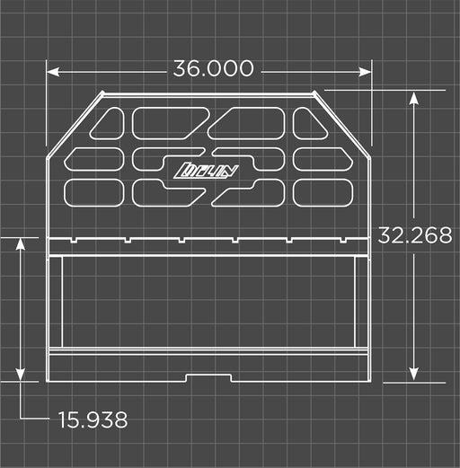 Mini Skid Steer Fork Frame Schematic