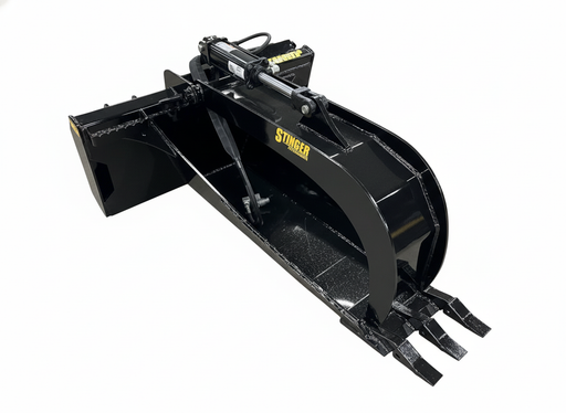 Skid Steer Stump Grapple from Stinger Attachments