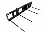 Wheel Loader Bale Spear – Series 4 (BS4-100) Double Large Round Bale Mover