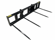 Wheel Loader Bale Spear – Series 4 XD (BS4-100-XD) Double Large Round Bale Mover
