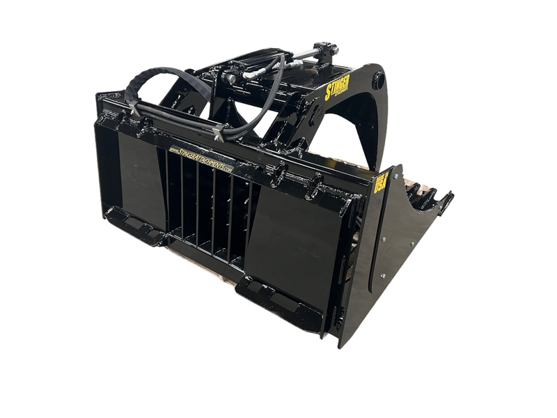 48″ Rock Grapple Bucket (ROGSG) from Stinger Attachments