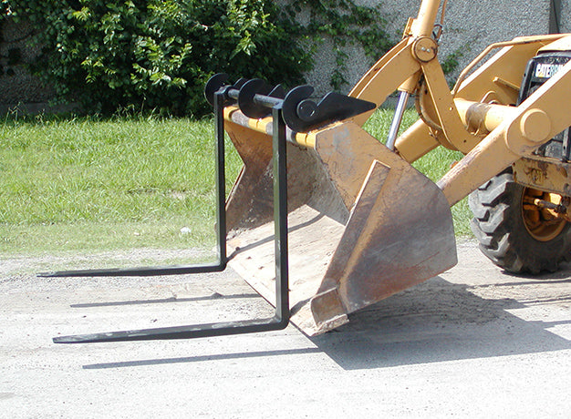 Over-The-Bucket Forks | Quick-Attach System | Heavy-Duty Steel | Star Industries