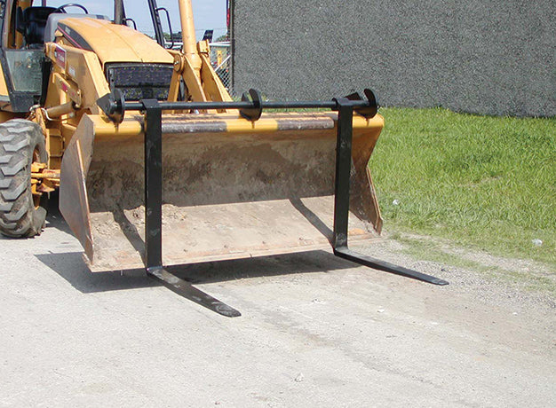 Over-The-Bucket Forks | Quick-Attach System | Heavy-Duty Steel | Star Industries