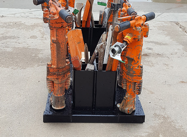 Paver Breaking Pallet | Heavy-Duty Steel Frame | Reinforced Cross-Bracing | Star Industries