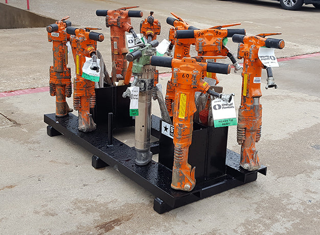Paver Breaking Pallet | Heavy-Duty Steel Frame | Reinforced Cross-Bracing | Star Industries