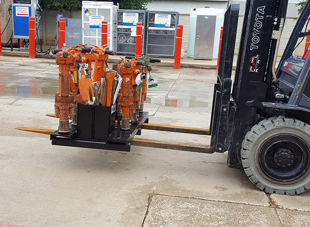 Paver Breaking Pallet | Heavy-Duty Steel Frame | Reinforced Cross-Bracing | Star Industries