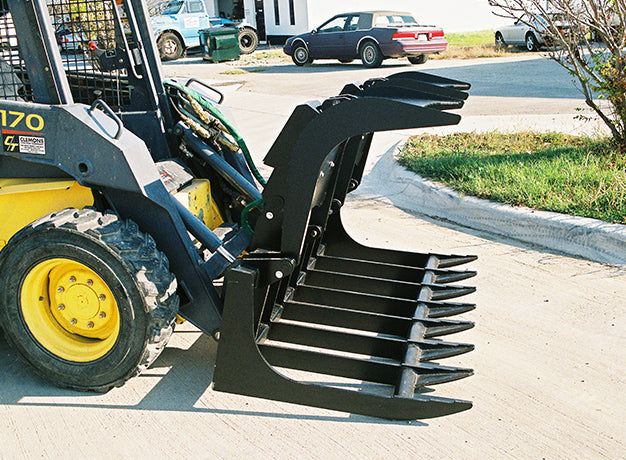Root Grapple for Skid Steer | 66"-84" | Independent Hydraulics | Heavy-Duty Steel | Star Industries