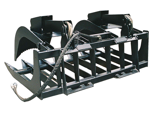 Root Grapple for Skid Steer | 66"-84" | Independent Hydraulics | Heavy-Duty Steel | Star Industries