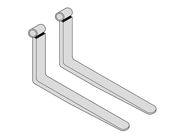 Replacement Forks for Forklift | 48"-72" | Forged Steel | Heat-Treated Blades | Star Industries