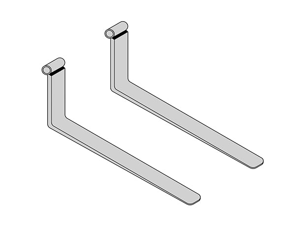 Replacement Forks for Forklift | 48"-72" | Forged Steel | Heat-Treated Blades | Star Industries