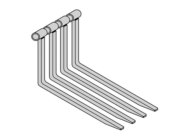 Replacement Forks for Forklift | 48"-72" | Forged Steel | Heat-Treated Blades | Star Industries