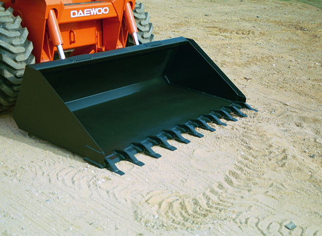 Snow & Light Material Skid Steer Bucket | 60"-84" | 22-38 Cu Ft | Star Industries