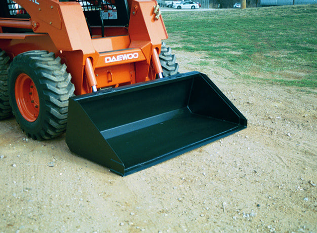 Snow & Light Material Skid Steer Bucket | 60"-84" | 22-38 Cu Ft | Star Industries