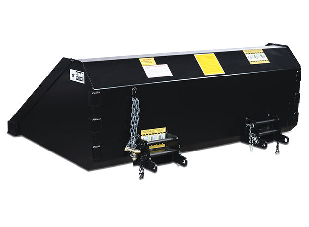 Bucket for Telehandler | 60"-95" Wide | Quick-Tach System | Heavy Duty | Star Industries