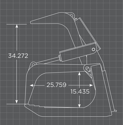 Medium Duty Root Grapple Schematic