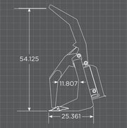Vertical Root Grapple Schematic