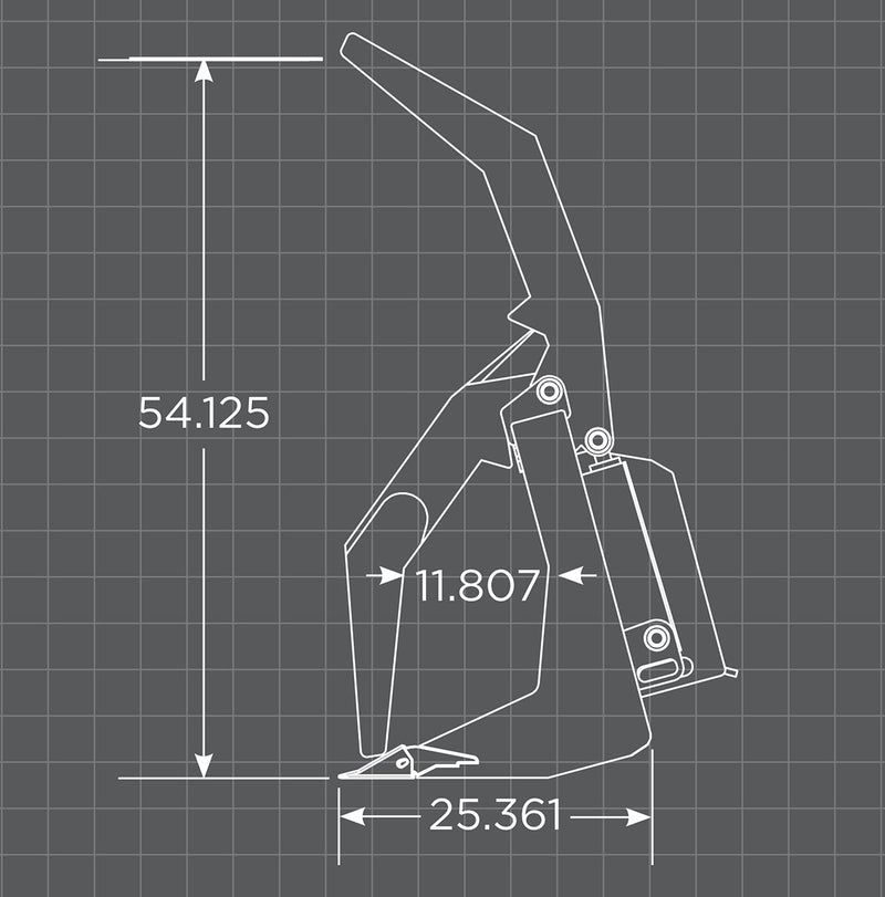 Vertical Root Grapple Schematic