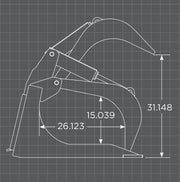 XHD Grapple Bucket Schematic