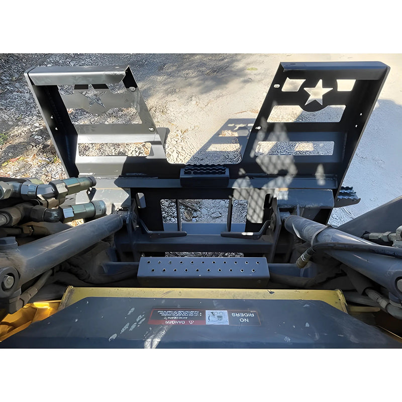 Pallet Forks for Skid Steer | 42"-48" | Class 2 Compatible | Heavy-Duty Steel | Star Industries