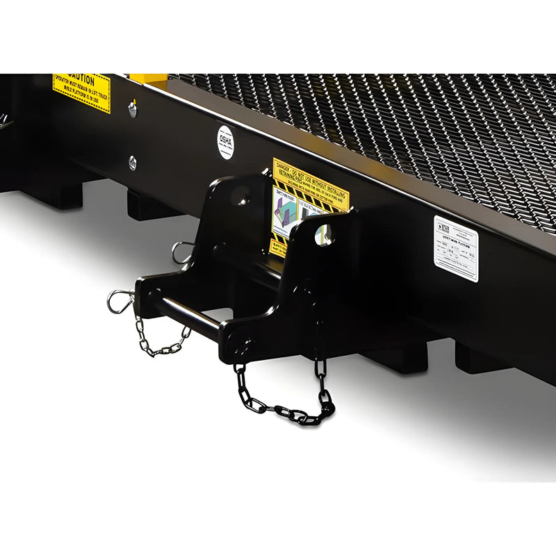 Safety Work Platform for Forklifts | 4′×4′ to 4′×9′8″ | 1,000 lb Capacity | Slip-On Design | Star Industries