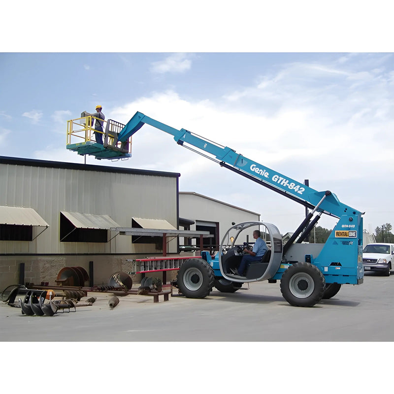 Safety Work Platform for Forklifts | 4′×4′ to 4′×9′8″ | 1,000 lb Capacity | Slip-On Design | Star Industries