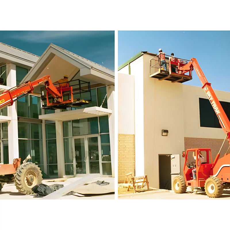 Safety Work Platform for Forklifts | 4′×4′ to 4′×9′8″ | 1,000 lb Capacity | Slip-On Design | Star Industries