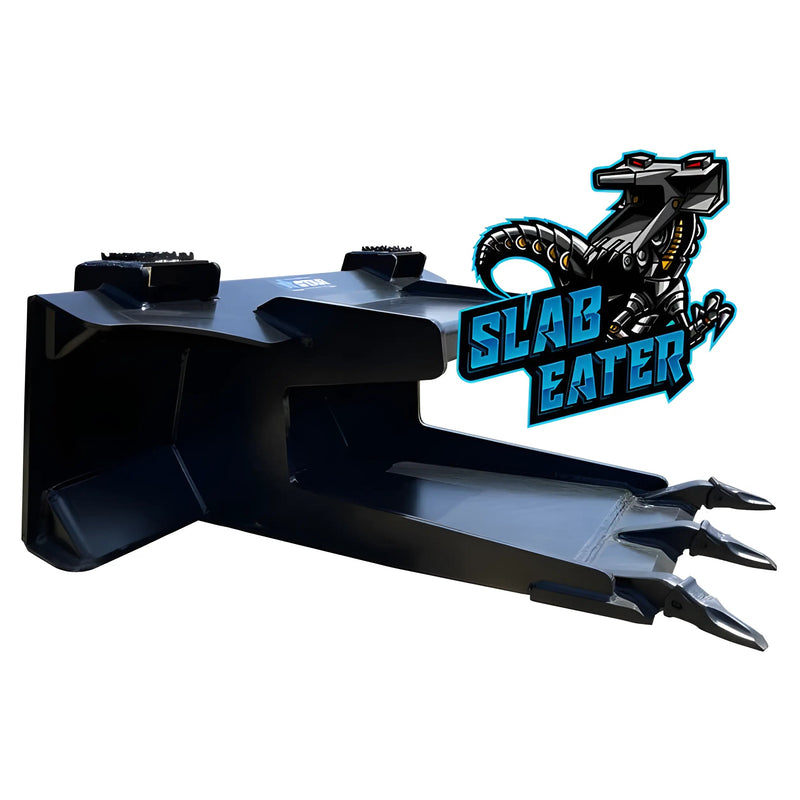 Concrete Slab Bucket for Skid Steer | Reinforced Steel | Open-Rib Design | Star Industries