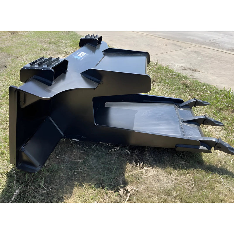 Concrete Slab Bucket for Skid Steer | Reinforced Steel | Open-Rib Design | Star Industries