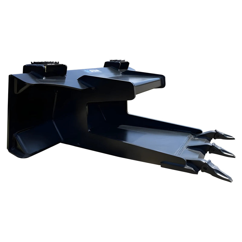Concrete Slab Bucket for Skid Steer | Reinforced Steel | Open-Rib Design | Star Industries