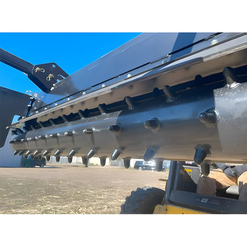 72" Power Rake for Skid Steer | Bi-Directional Drum | Carbide Teeth | Star Industries