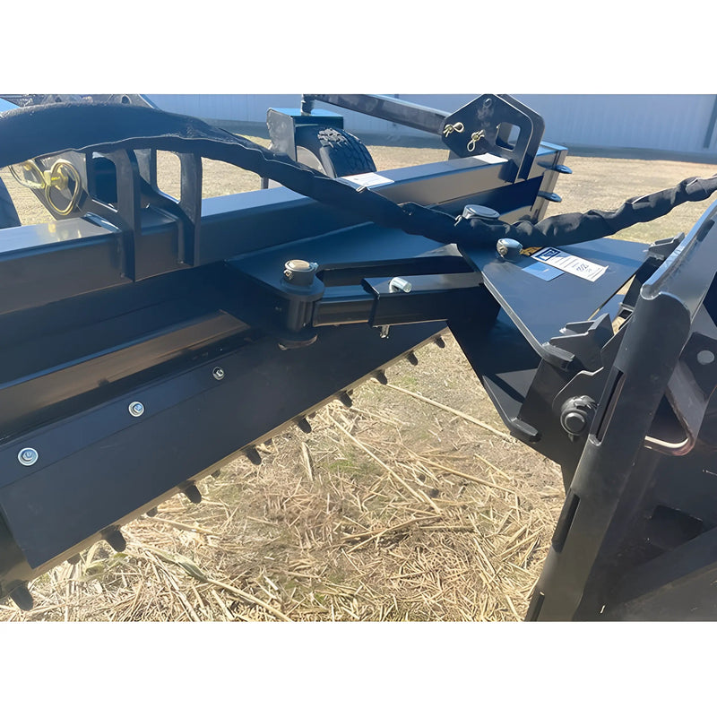 72" Power Rake for Skid Steer | Bi-Directional Drum | Carbide Teeth | Star Industries